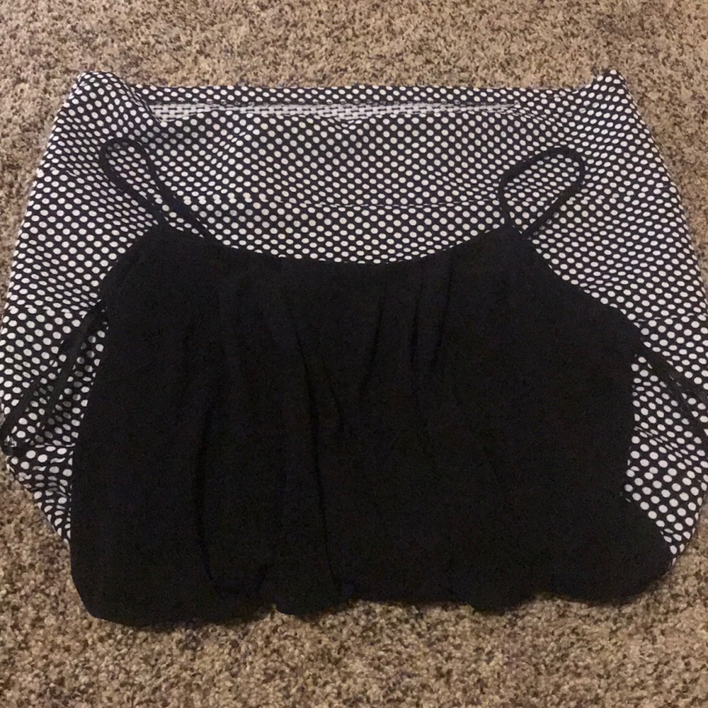 Black and White Polka Dot Dress